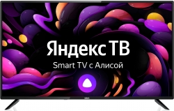 Телевизор LED BBK 40 40LEX-7257/FTS2C Яндекс.ТВ черный FULL HD 50Hz DVB-T2 DVB-C DVB-S2 WiFi Smart TV (RUS)