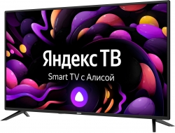 Телевизор LED BBK 40 40LEX-7257/FTS2C Яндекс.ТВ черный FULL HD 50Hz DVB-T2 DVB-C DVB-S2 WiFi Smart TV (RUS)