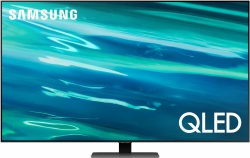Телевизор QLED Samsung 55 QE55Q80BAUXRU Series 8 черненое серебро 4K Ultra HD 100Hz DVB-T2 DVB-C DVB-S2 WiFi Smart TV (RUS)