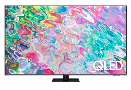 Телевизор QLED Samsung QE75Q70BAUXCE темно-серый