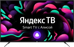 Телевизор LED BBK 65 65LEX-8273/UTS2C Яндекс.ТВ черный 4K Ultra HD 60Hz DVB-T2 DVB-C DVB-S2 WiFi Smart TV (RUS)