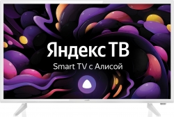 Телевизор LED BBK 31.5 32LEX-7288/TS2C Яндекс.ТВ белый HD 60Hz DVB-T2 DVB-C DVB-S2 USB WiFi Smart TV (RUS)