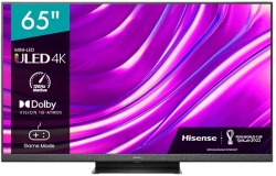 Телевизор QLED Hisense 65U8HQ темно-серый