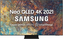Телевизор QLED Samsung 98 QE98QN90AAUXCE Series 9 черный 4K Ultra HD 120Hz DVB-T2 DVB-C DVB-S2 USB WiFi Smart TV (RUS)