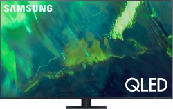 Телевизор QLED Samsung QE55Q70BAUXCE темно-серый