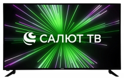 Телевизор LED Digma 40 DM-LED40SBB25 Салют ТВ черный FULL HD 60Hz DVB-T DVB-T2 DVB-C DVB-S DVB-S2 USB WiFi Smart TV (RUS)