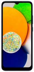 Смартфон Samsung SM-A035F Galaxy A03 64Gb 4Gb синий моноблок 3G 4G 2Sim 6.5 720x1600 Android 10 48Mpix 802.11 b/g/n GPS GSM900/1800 GSM1900 TouchSc m