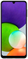 Смартфон Samsung SM-A225F Galaxy A22 64Gb 4Gb черный моноблок 3G 4G 2Sim 6.4 720x1600 Android 11 48Mpix 802.11 b/g/n/ac NFC GPS GSM900/1800 GSM1900 T