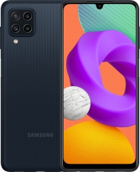 Смартфон Samsung SM-M225F Galaxy M22 128Gb 4Gb черный моноблок 3G 4G 2Sim 6.4 720x1600 Android 11 48Mpix 802.11 b/g/n/ac NFC GPS GSM900/1800 GSM1900 