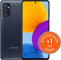 Смартфон Samsung SM-M526B Galaxy M52 5G 128Gb 6Gb черный моноблок 3G 4G 2Sim 6.7 1080x2400 Android 11 64Mpix 802.11 a/b/g/n/ac/ax NFC GPS GSM900/1800