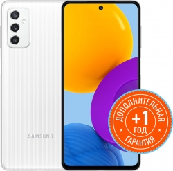 Смартфон Samsung SM-M526B Galaxy M52 5G 128Gb 6Gb белый моноблок 3G 4G 2Sim 6.7 1080x2400 Android 11 64Mpix 802.11 a/b/g/n/ac/ax NFC GPS GSM900/1800 