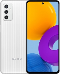 Смартфон Samsung SM-M526B Galaxy M52 5G 128Gb 6Gb белый моноблок 3G 4G 2Sim 6.7 1080x2400 Android 11 64Mpix 802.11 a/b/g/n/ac/ax NFC GPS GSM900/1800 