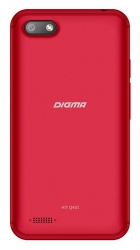 Смартфон Digma Q401 3G HIT 8Gb 1Gb FM красный моноблок 3G 2Sim 4 480x800 Android 7.0 2Mpix 802.11 b/g/n GSM900/1800 GSM1900 TouchSc FM microSD max32G