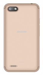 Смартфон Digma Q401 3G HIT 8Gb 1Gb FM золотистый моноблок 3G 2Sim 4 480x800 Android 7.0 2Mpix 802.11 b/g/n GSM900/1800 GSM1900 TouchSc FM microSD max