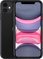 Смартфон Apple A2221 iPhone 11 128Gb 4Gb черный моноблок 3G 4G 1Sim 6.1 828x1792 iOS 15 12Mpix 802.11 a/b/g/n/ac/ax NFC GPS GSM900/1800 GSM1900 Touch