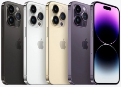 Смартфон Apple A2892 iPhone 14 Pro 128Gb 6Gb черный космос моноблок 3G 4G 2Sim 6.1 1179x2556 iOS 16 48Mpix 802.11 a/b/g/n/ac/ax NFC GPS GSM900/1800 G