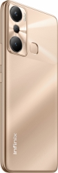 Смартфон Infinix X665E Hot 20i 64Gb 4Gb золотой моноблок 3G 4G 2Sim 6.6 720x1612 Android 12 13Mpix 802.11 a/b/g/n/ac GPS GSM900/1800 GSM1900 TouchSc 