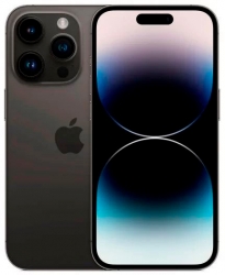 Смартфон Apple A2890 iPhone 14 Pro 128Gb 6Gb черный космос моноблок 3G 4G 1Sim 6.1 1179x2556 iOS 16 48Mpix 802.11 a/b/g/n/ac/ax NFC GPS GSM900/1800 G