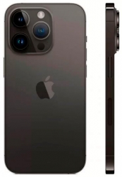 Смартфон Apple A2890 iPhone 14 Pro 128Gb 6Gb черный космос моноблок 3G 4G 1Sim 6.1 1179x2556 iOS 16 48Mpix 802.11 a/b/g/n/ac/ax NFC GPS GSM900/1800 G