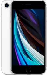 Смартфон Apple A2296 iPhone SE 2020 128Gb 3Gb белый моноблок 3G 4G 1Sim 4.7 750x1334 iOS 13 12Mpix 802.11 a/b/g/n/ac/ax NFC GPS TouchSc Protect