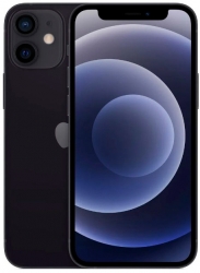 Смартфон Apple A2399 iPhone 12 mini 64Gb 4Gb черный моноблок 3G 4G 1Sim 5.4 1080x2340 iOS 15 12Mpix 802.11 a/b/g/n/ac/ax NFC GPS TouchSc