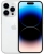 Смартфон Apple A2890 iPhone 14 Pro 128Gb 6Gb серебристый моноблок 3G 4G 1Sim 6.1 1179x2556 iOS 16 48Mpix 802.11 a/b/g/n/ac/ax NFC GPS GSM900/1800 GSM
