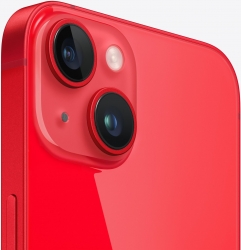 Смартфон Apple A2882 iPhone 14 128Gb 6Gb (PRODUCT)RED моноблок 3G 4G 1Sim 6.1 1170x2532 iOS 16 12Mpix 802.11 a/b/g/n/ac/ax NFC GPS GSM900/1800 GSM190