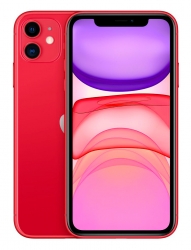 Смартфон Apple A2221 iPhone 11 64Gb 4Gb красный моноблок 3G 4G 1Sim 6.1 828x1792 iOS 15 12Mpix 802.11 a/b/g/n/ac/ax NFC GPS GSM900/1800 GSM1900 Touch