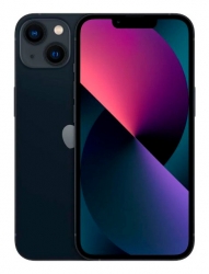 Смартфон Apple A2482 iPhone 13 128Gb 4Gb темная ночь моноблок 3G 4G 1Sim 6.1 1170x2532 iOS 15 12Mpix 802.11 a/b/g/n/ac/ax NFC GPS GSM900/1800 GSM1900
