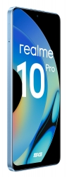 Смартфон Realme RMX3661 10 Pro 5G 128Gb 8Gb голубой моноблок 3G 4G 2Sim 6.72 2400x1080 Android 13 108Mpix 802.11 a/b/g/n/ac/ax NFC GPS GSM900/1800 GS