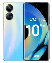 Смартфон Realme RMX3686 10 Pro+ 5G 128Gb 8Gb голубой моноблок 3G 4G 2Sim 6.7 2400x1080 Android 13 108Mpix 802.11 a/b/g/n/ac/ax NFC GPS GSM900/1800 GS