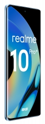 Смартфон Realme RMX3686 10 Pro+ 5G 128Gb 8Gb голубой моноблок 3G 4G 2Sim 6.7 2400x1080 Android 13 108Mpix 802.11 a/b/g/n/ac/ax NFC GPS GSM900/1800 GS