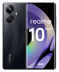 Смартфон Realme RMX3686 10 Pro+ 5G 128Gb 8Gb черный моноблок 3G 4G 2Sim 6.7 2400x1080 Android 13 108Mpix 802.11 a/b/g/n/ac/ax NFC GPS GSM900/1800 GSM
