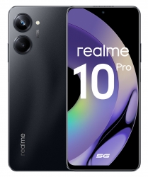 Смартфон Realme RMX3661 10 Pro 5G 128Gb 8Gb черный моноблок 3G 4G 2Sim 6.72 2400x1080 Android 13 108Mpix 802.11 a/b/g/n/ac/ax NFC GPS GSM900/1800 GSM