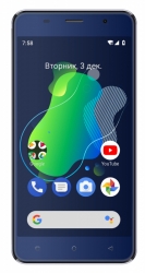 Смартфон Digma X1 3G Linx 16Gb 1Gb FM темно-синий моноблок 3G 2Sim 5 720x1280 Android 8.1 8Mpix 802.11 b/g/n GPS GSM900/1800 GSM1900 TouchSc FM micro