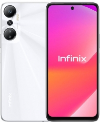 Смартфон Infinix X6826B Hot 20 128Gb 6Gb белый моноблок 3G 4G 2Sim 6.82 720x1640 Android s 50Mpix 802.11 a/b/g/n/ac GPS GSM900/1800 GSM1900 TouchSc F