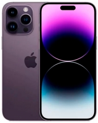 Смартфон Apple A2893 iPhone 14 Pro Max 256Gb 6Gb темно-фиолетовый моноблок 3G 4G 1Sim 6.7 1290x2796 iOS 16 48Mpix 802.11 a/b/g/n/ac/ax NFC GPS GSM900