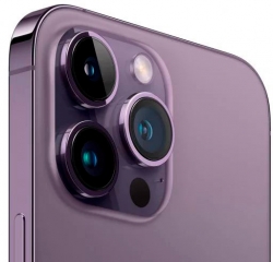 Смартфон Apple A2893 iPhone 14 Pro Max 256Gb 6Gb темно-фиолетовый моноблок 3G 4G 1Sim 6.7 1290x2796 iOS 16 48Mpix 802.11 a/b/g/n/ac/ax NFC GPS GSM900