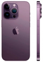 Смартфон Apple A2889 iPhone 14 Pro 256Gb 6Gb фиолетовый моноблок 3G 4G 1Sim 6.1 1179x2556 iOS 16 48Mpix 802.11 a/b/g/n/ac/ax NFC GPS GSM900/1800 GSM1