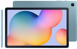 Планшет Samsung Galaxy Tab S6 Lite SM-P613 Snapdragon 720G (2.3) 8C RAM4Gb ROM64Gb 10.4 TFT 2000x1200 Android 10.0 голубой 8Mpix 5Mpix BT WiFi Touch 