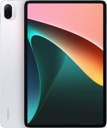 Планшет Xiaomi Pad 5 21051182G Snapdragon 860 2.96 8C RAM6Gb ROM256Gb 11 IPS 2560x1600 Android 11 белый 13Mpix 8Mpix BT WiFi Touch 8720mAh