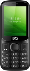 Мобильный телефон BQ 2440 Step L+ 32Mb 32Mb черный моноблок 2Sim 2.4 240x320 0.3Mpix GSM900/1800 GSM1900 MP3 FM microSD max32Gb