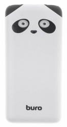 Мобильный аккумулятор Buro RA-10000PD 10000mAh 2.1A 2xUSB белый (RA-10000PD-WT)