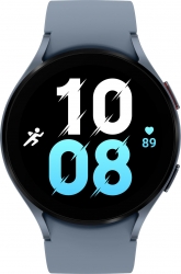 Смарт-часы Samsung Galaxy Watch 5 44мм 1.4 AMOLED корп.синий рем.синий (SM-R910NZBACIS)
