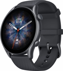 Смарт-часы Amazfit GTR 3 Pro A2040 1.45 AMOLED корп.черный рем.черный разм.брасл.:127-210мм