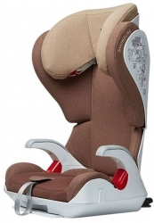 Автокресло Ducle Xena от 15 до 36 кг (1/2/3) Isofix бежевый/коричневый