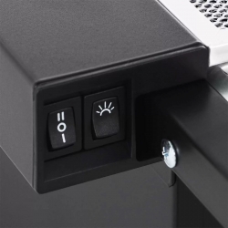 Вытяжка встраиваемая Elikor NT5311BX нержавеющая сталь/черный управление: кулисные переключатели (1 мотор)