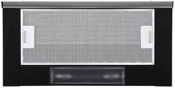 Вытяжка встраиваемая Elikor NT6311BX нержавеющая сталь/черный управление: кулисные переключатели (1 мотор)