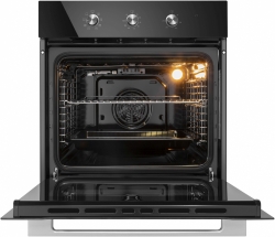 Духовой шкаф Электрический Maunfeld MEOC708PB черный