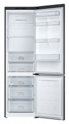 Холодильник Samsung RB37A5070B1/WT графит (двухкамерный)